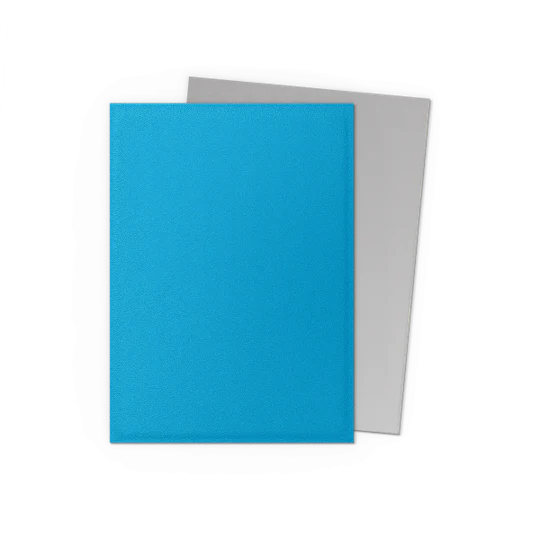 DRAGON SHIELD SLEEVES DUAL MATTE SKY BLUE AND SILVER 100CT - Image 4