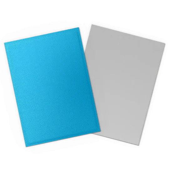 DRAGON SHIELD SLEEVES DUAL MATTE SKY BLUE AND SILVER 100CT - Image 5