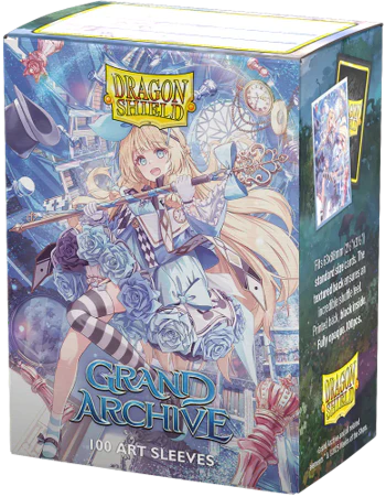 DRAGON SHIELD SLEEVES GRAND ARCHIVE ALICE, GOLDEN QUEEN 100CT