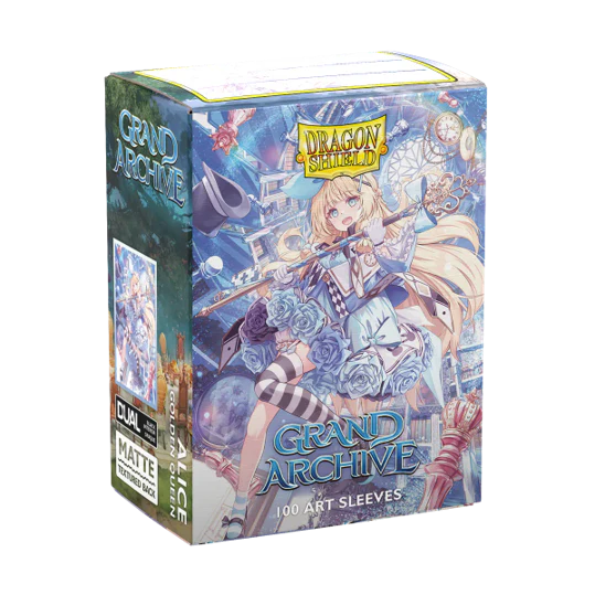 DRAGON SHIELD SLEEVES GRAND ARCHIVE ALICE, GOLDEN QUEEN 100CT - Image 2