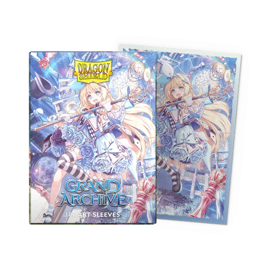 DRAGON SHIELD SLEEVES GRAND ARCHIVE ALICE, GOLDEN QUEEN 100CT - Image 4