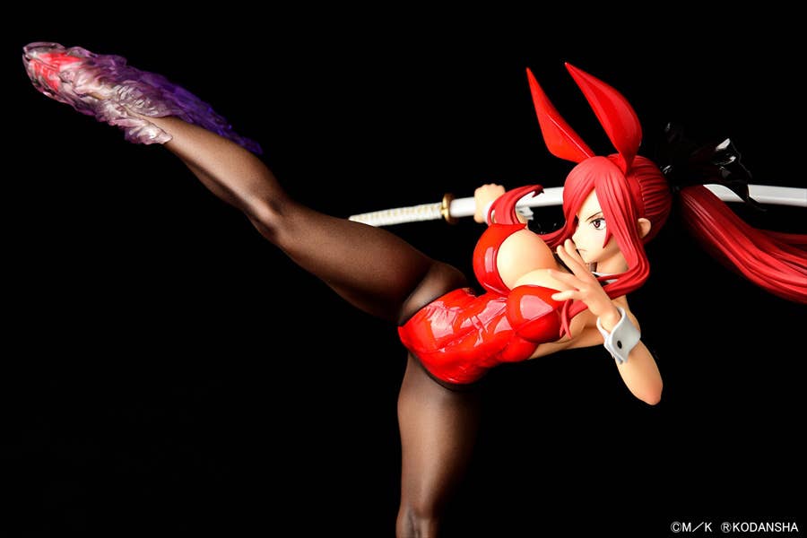 Erza Scarlet HIGH KICKver. CRIMSON Bunny - Image 11