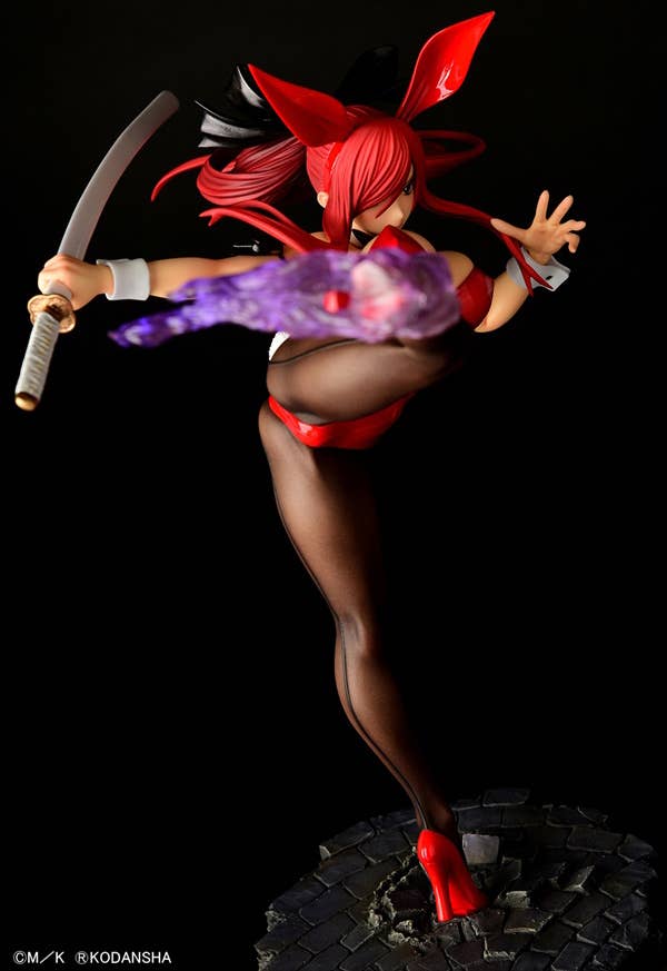 Erza Scarlet HIGH KICKver. CRIMSON Bunny - Image 22