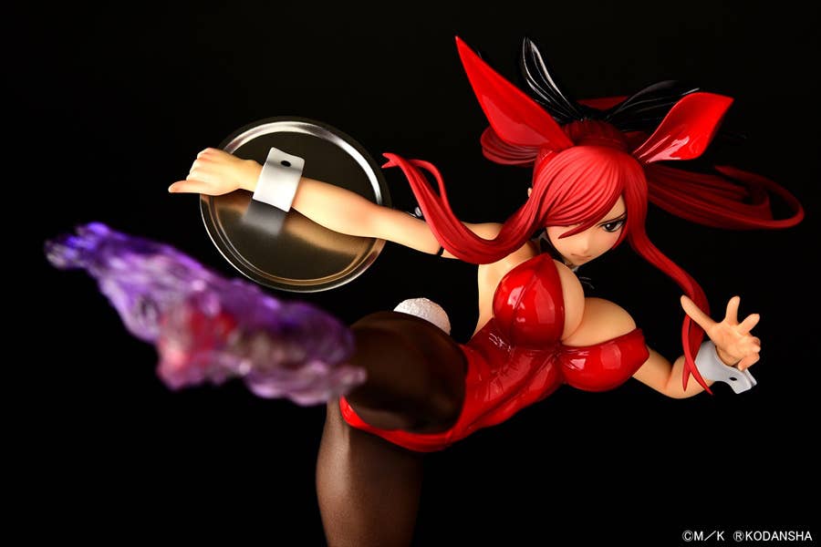 Erza Scarlet HIGH KICKver. CRIMSON Bunny - Image 27