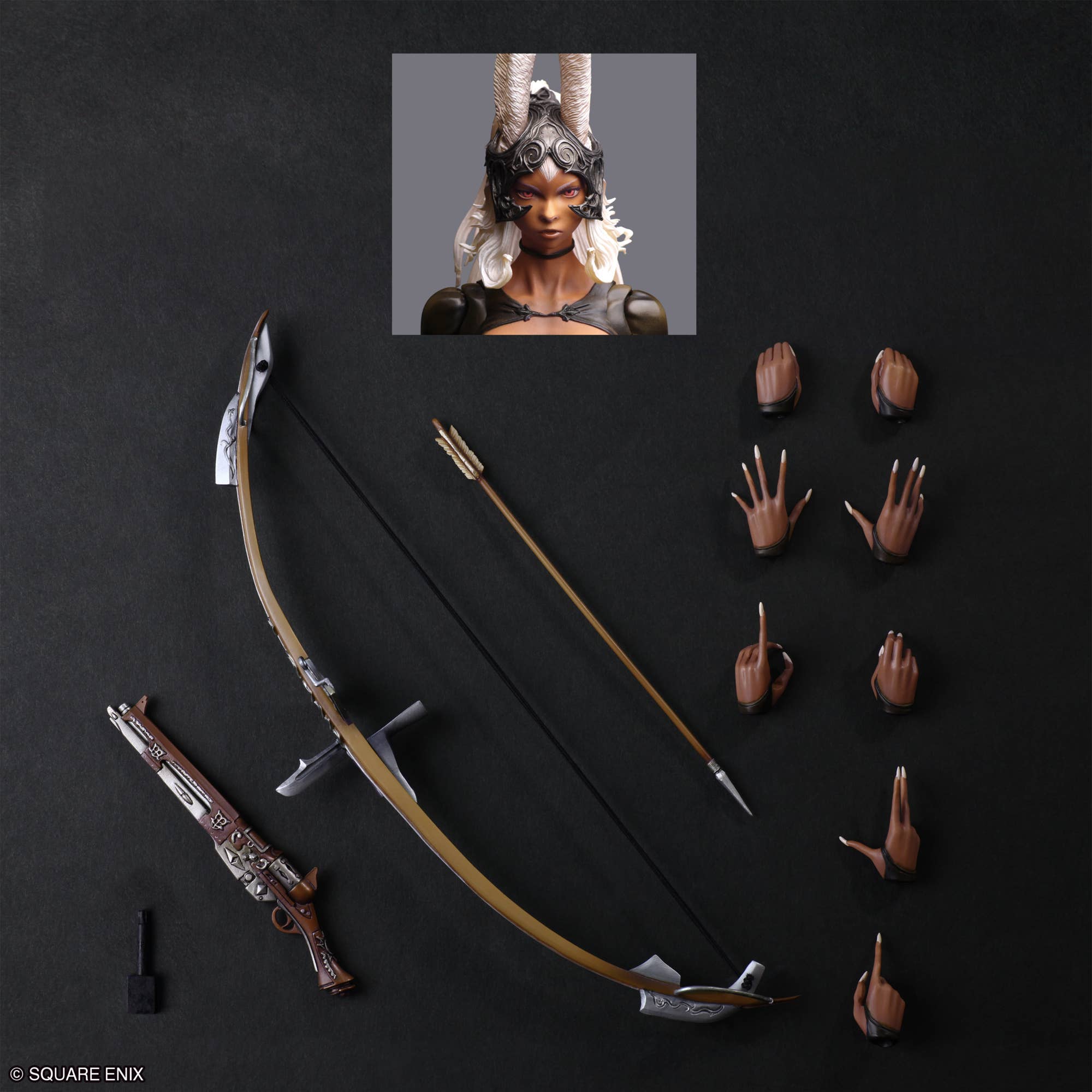FINAL FANTASY XII PLAY ARTS SHIN Action Figure - FRAN - Image 9
