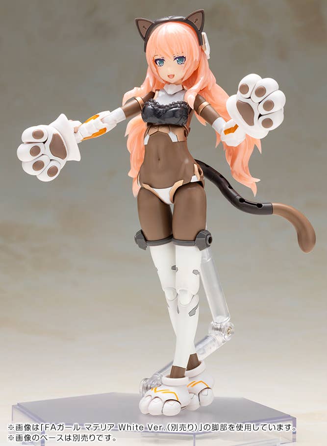 FRAME ARMS GIRL DURGA I 〈CAT ARMOR Ver. -Calico-〉 - Image 17