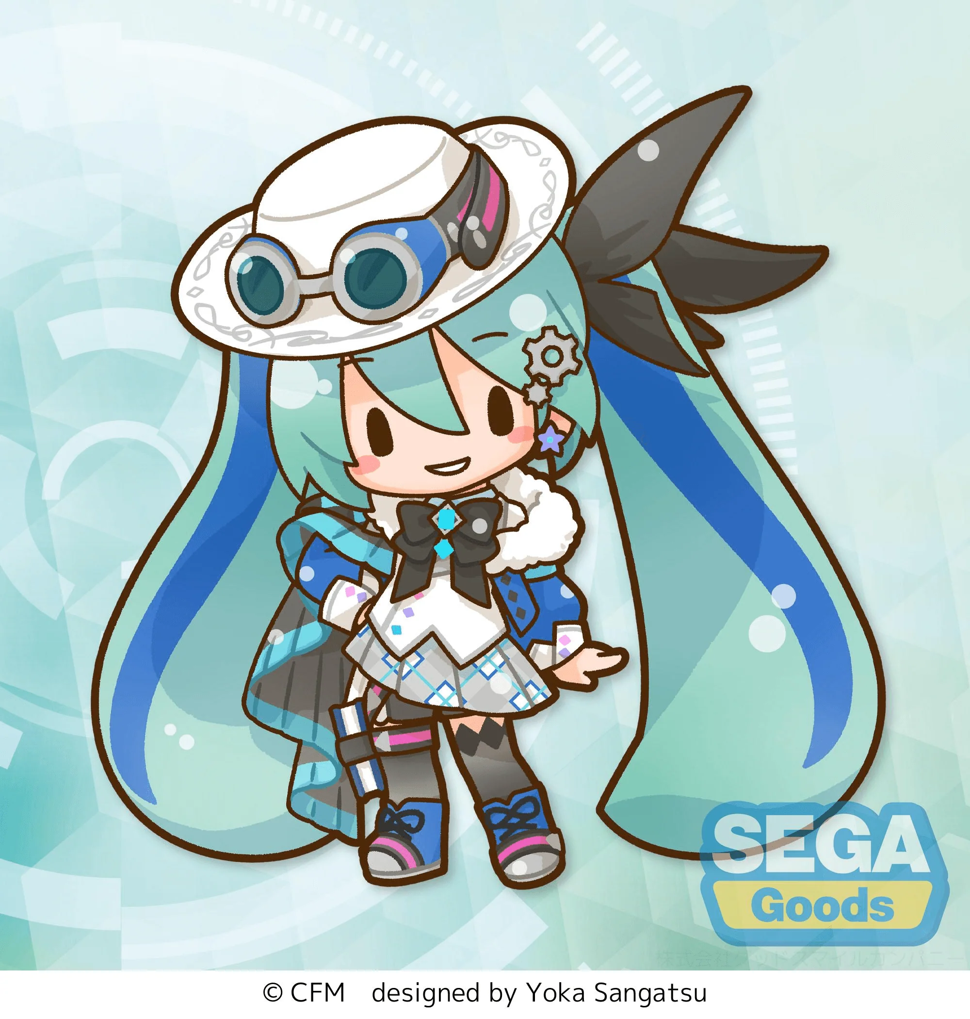 fuwa petit "Hatsune Miku MIKU WITH YOU 2025" Plush (LL)