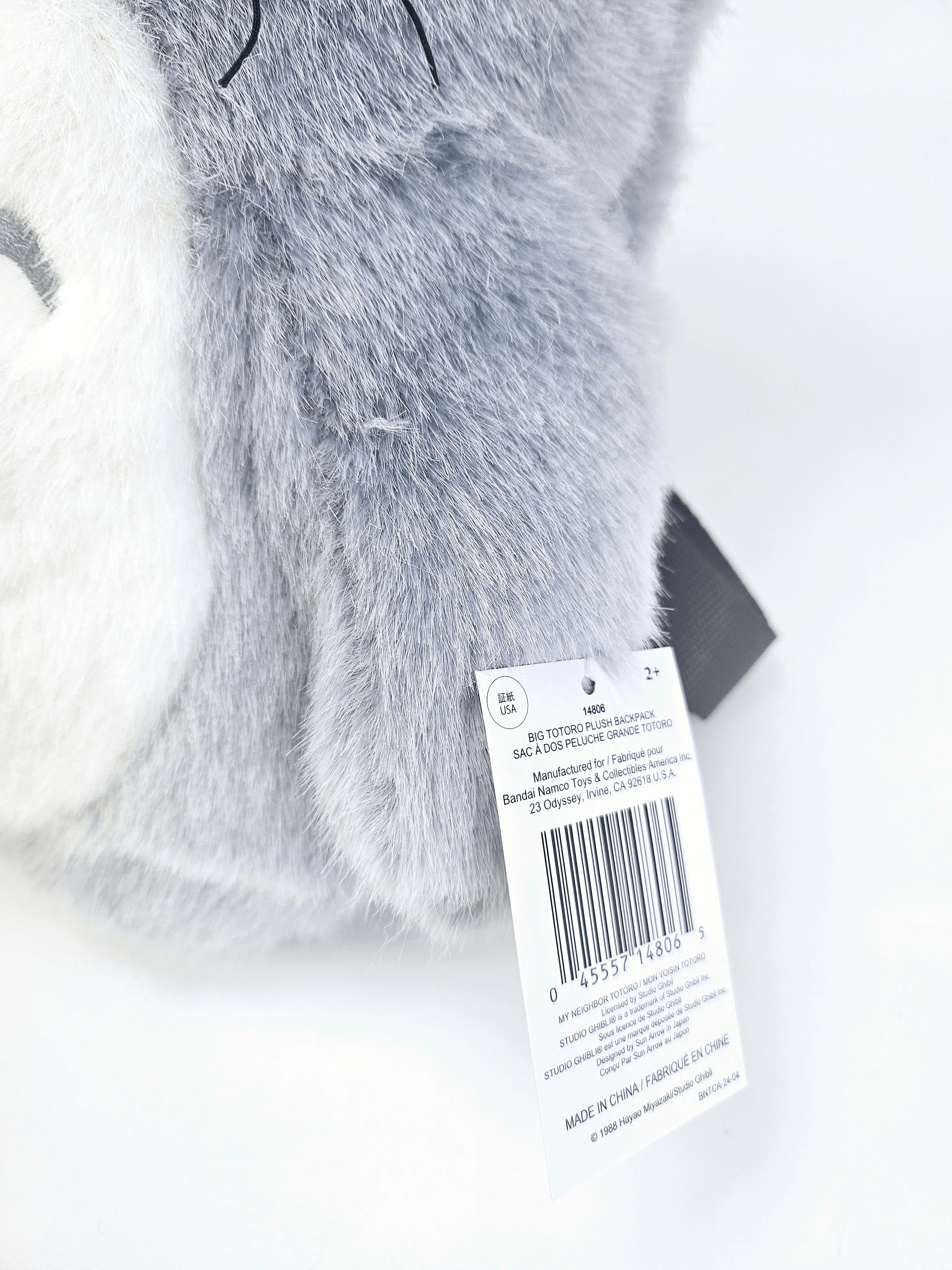 Gray Big Totoro Backpack "My Neighbor Totoro" - Image 3