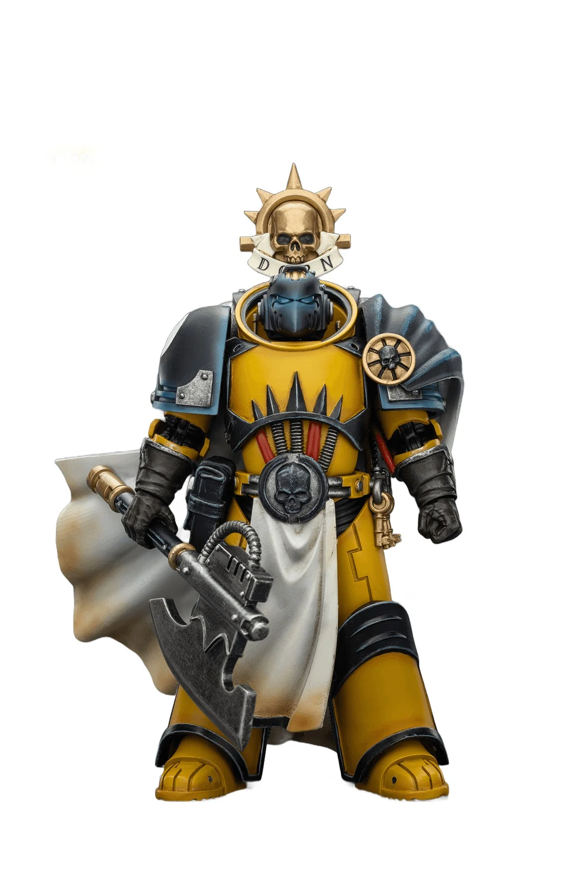 Imperial Fists Librarian Consul with Force Axe and Bolt Pistol