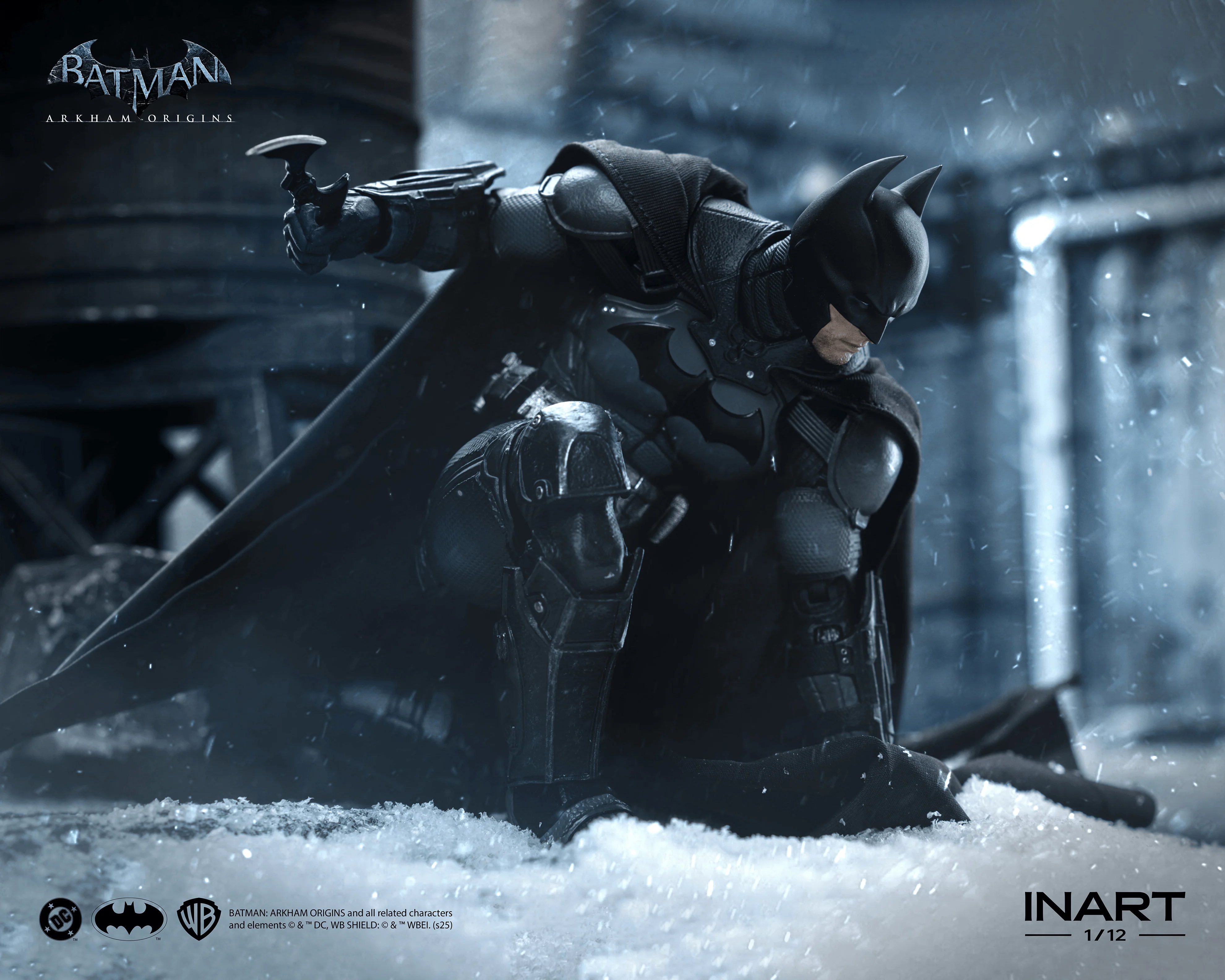 INART – Batman (Batman: Arkham Origins) 1/12 Action Figure - Image 2