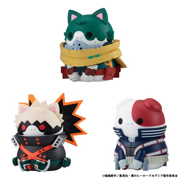 MEGA CAT PROJECT My Hero Academia Nyanto! The Big Heroaca Cats Series Izuku Midoriya - Image 3
