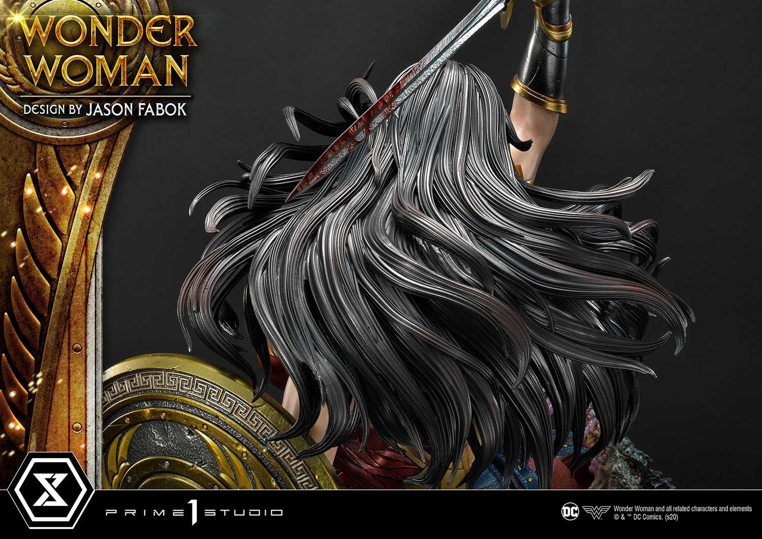 Museum Masterline Wonder Woman (Comics) Wonder Woman versus Hydra (Concept Design By Jason Fabok) EX Bonus Version - Image 13