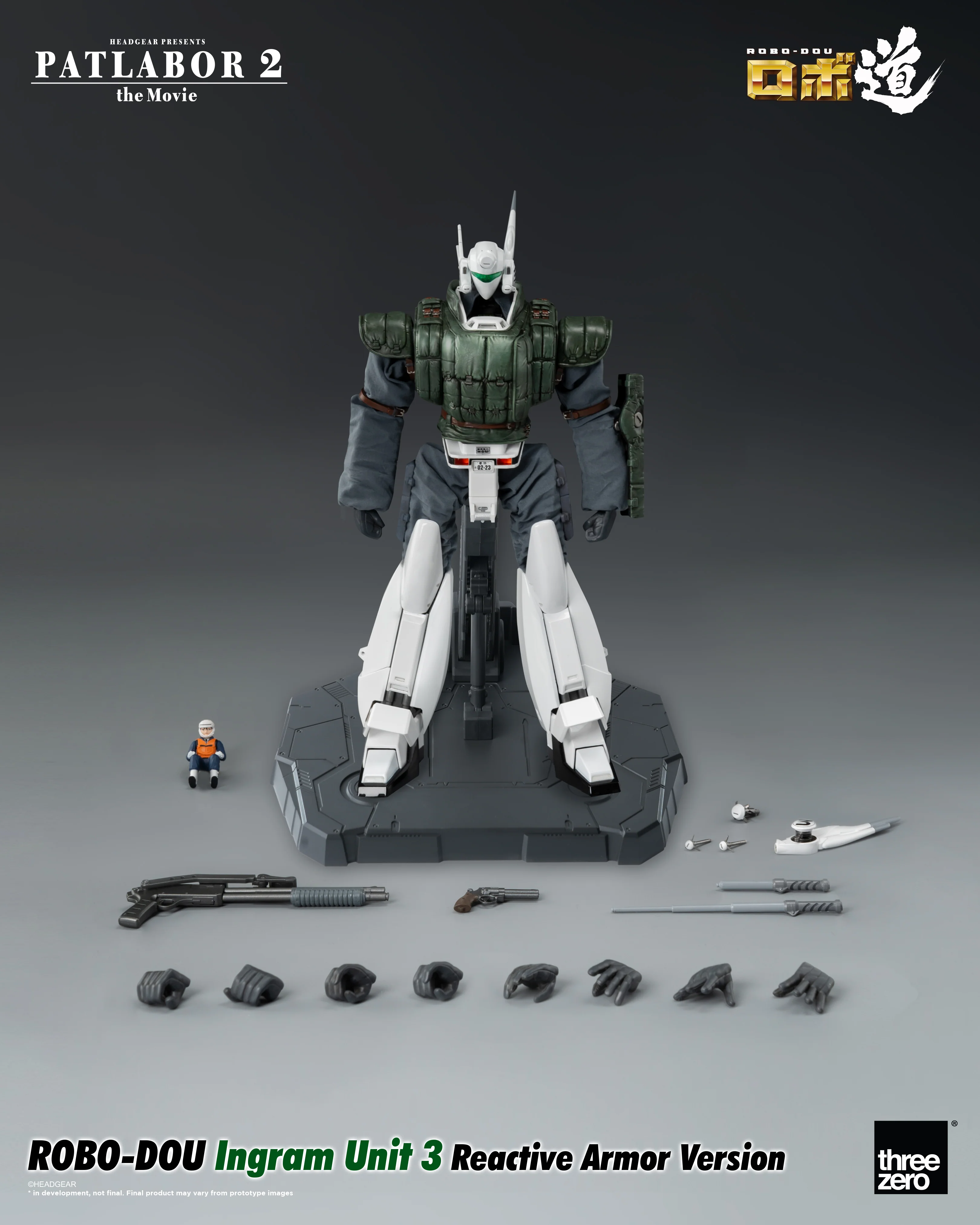 Patlabor 2: The Movie - ROBO-DOU Ingram Unit 3 Reactive Armor Version - Image 2