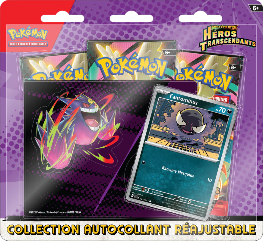 POKEMON FRENCH ME2.5 ASCENDED HEROES TECH STICKER COLLECTION