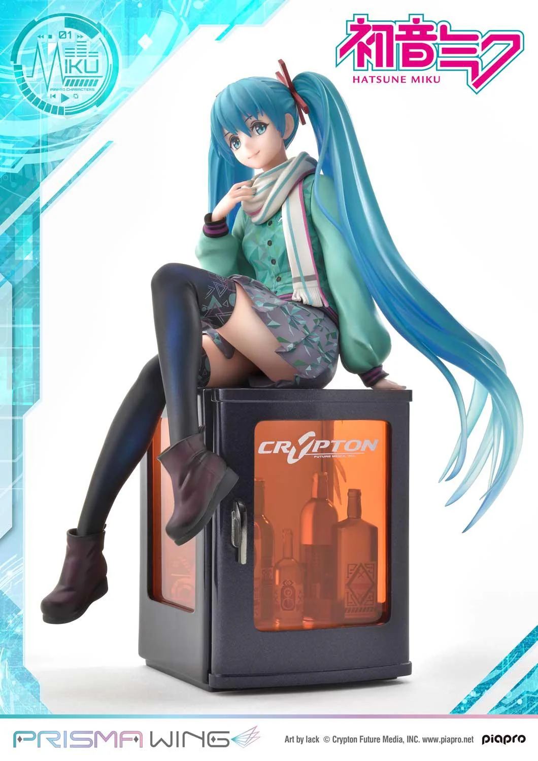 PRISMA WING Hatsune Miku "Art by lack" 1/7 Scale Pre-Painted Figure - Image 11