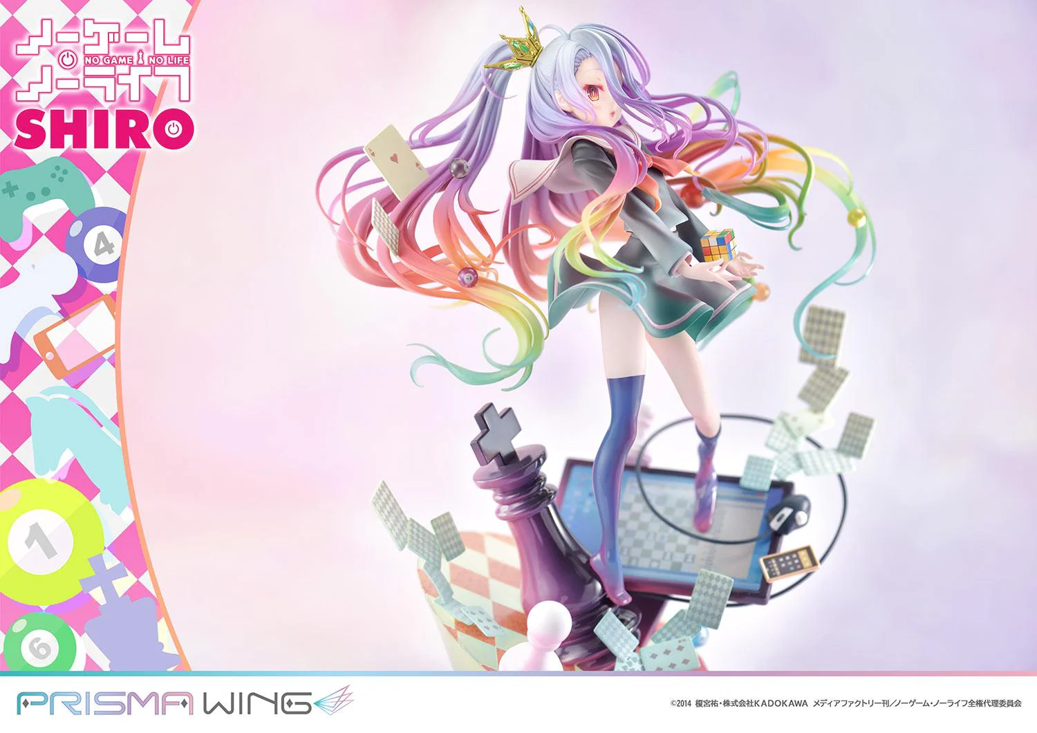 PRISMA WING NO GAME NO LIFE Shiro 1/7 Scale Pre-Painted Figure - Image 11