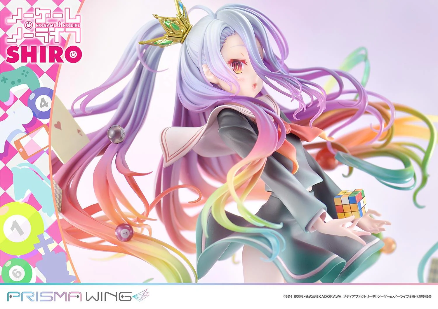 PRISMA WING NO GAME NO LIFE Shiro 1/7 Scale Pre-Painted Figure - Image 16