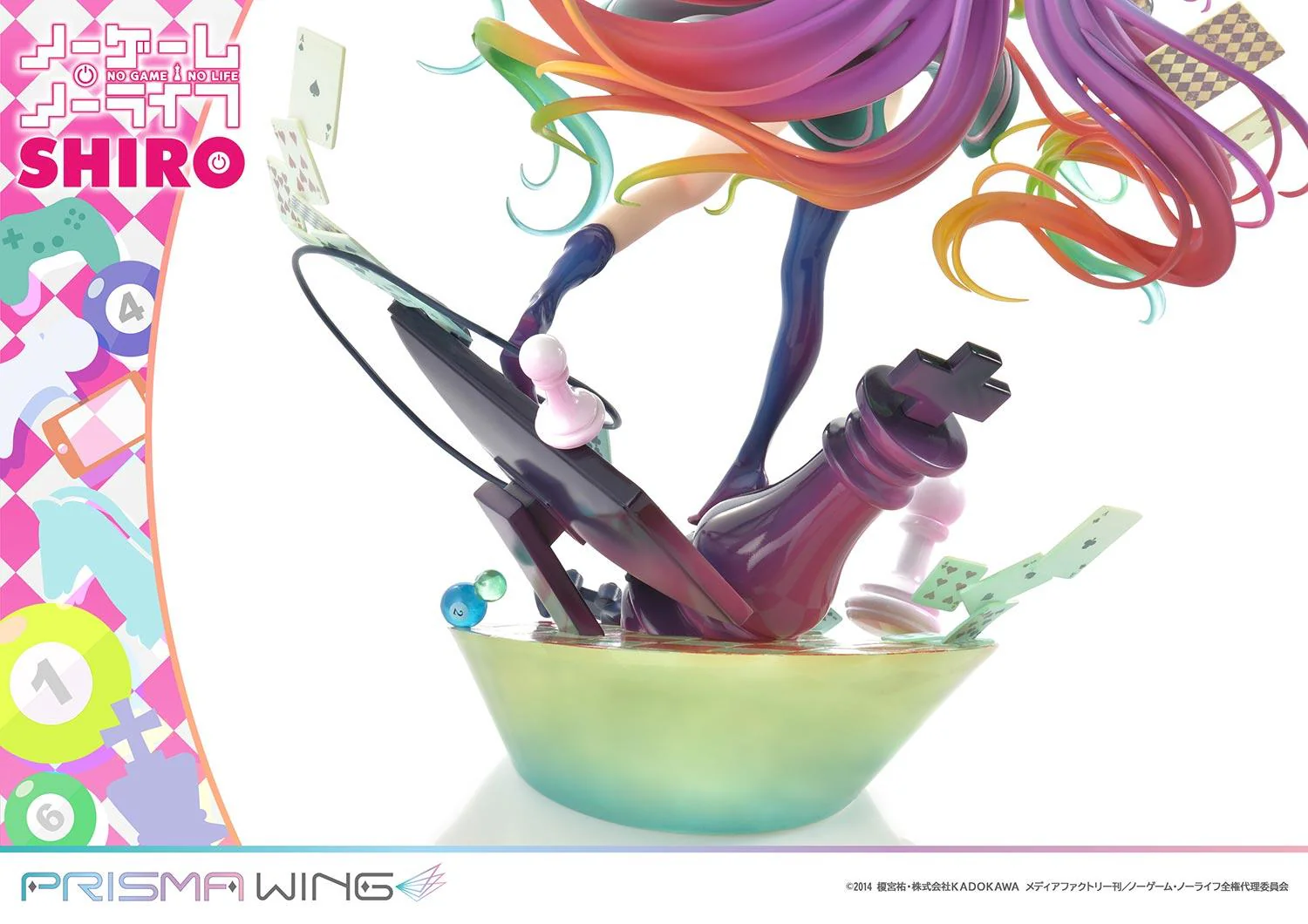 PRISMA WING NO GAME NO LIFE Shiro 1/7 Scale Pre-Painted Figure - Image 19