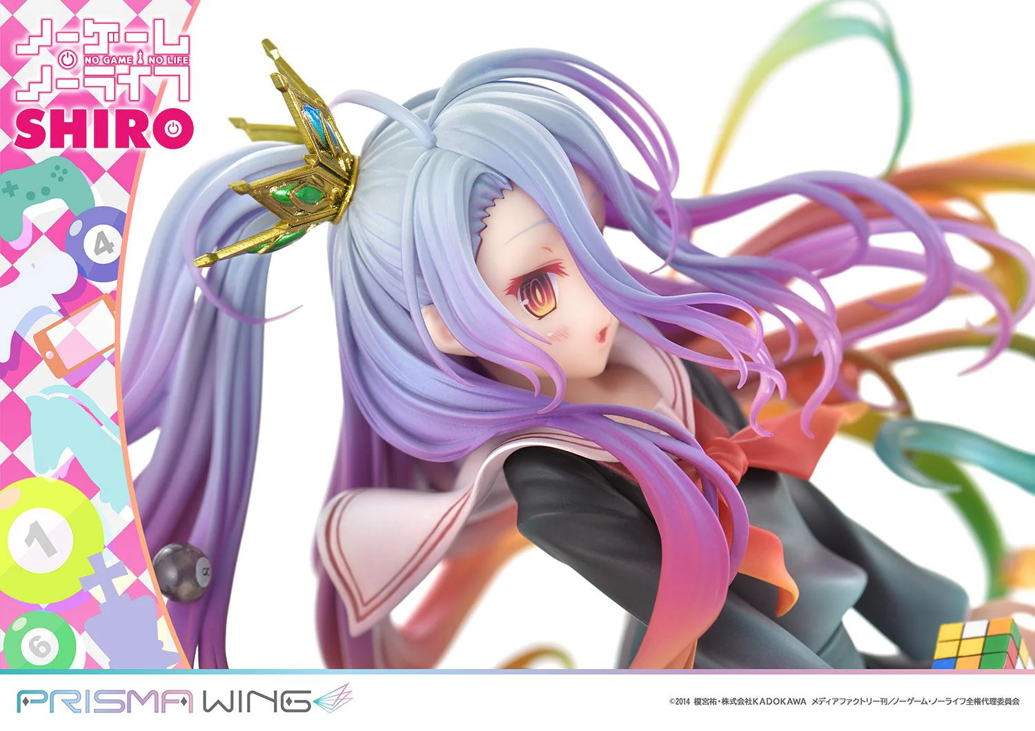 PRISMA WING NO GAME NO LIFE Shiro 1/7 Scale Pre-Painted Figure - Image 20