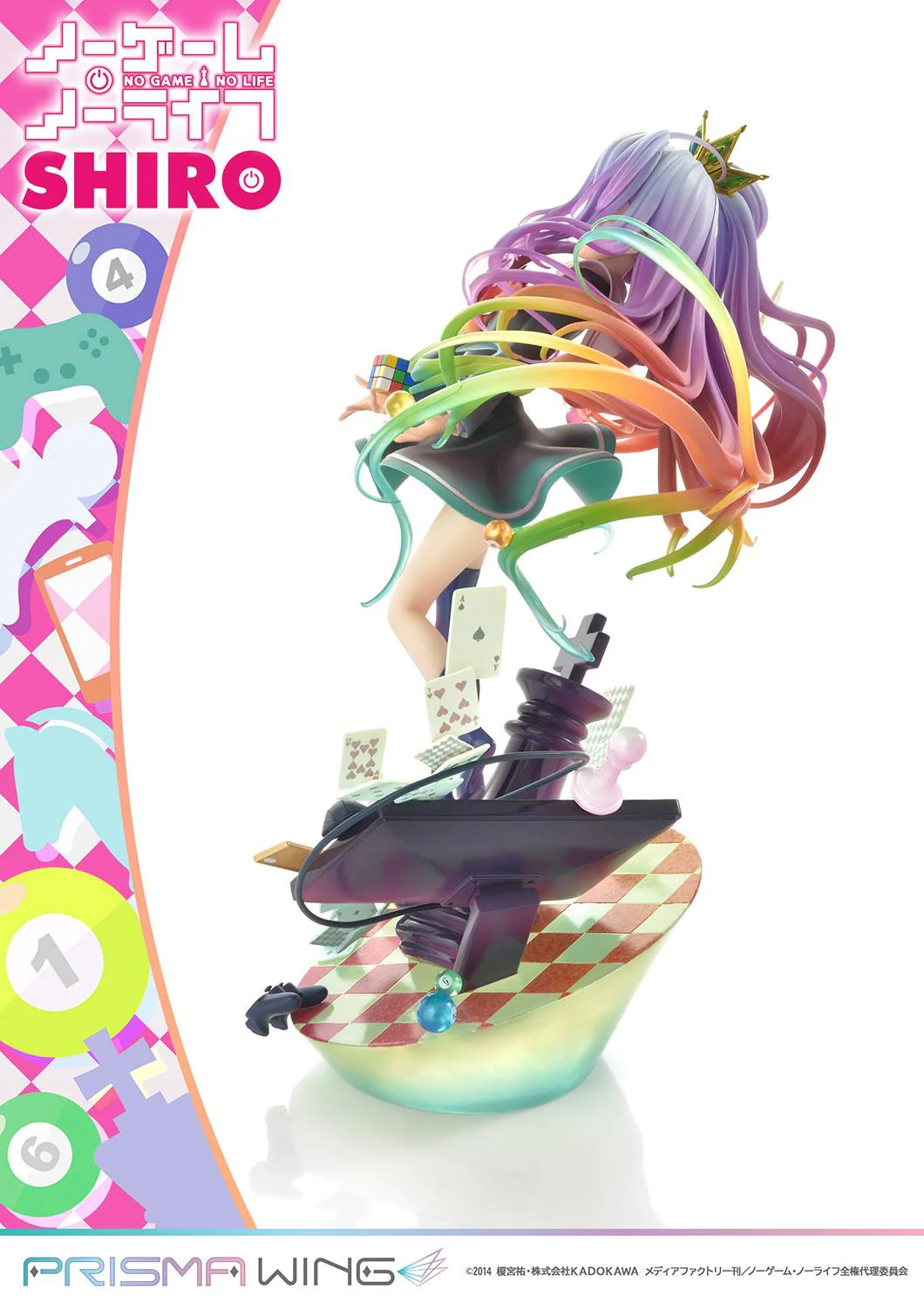 PRISMA WING NO GAME NO LIFE Shiro 1/7 Scale Pre-Painted Figure - Image 22