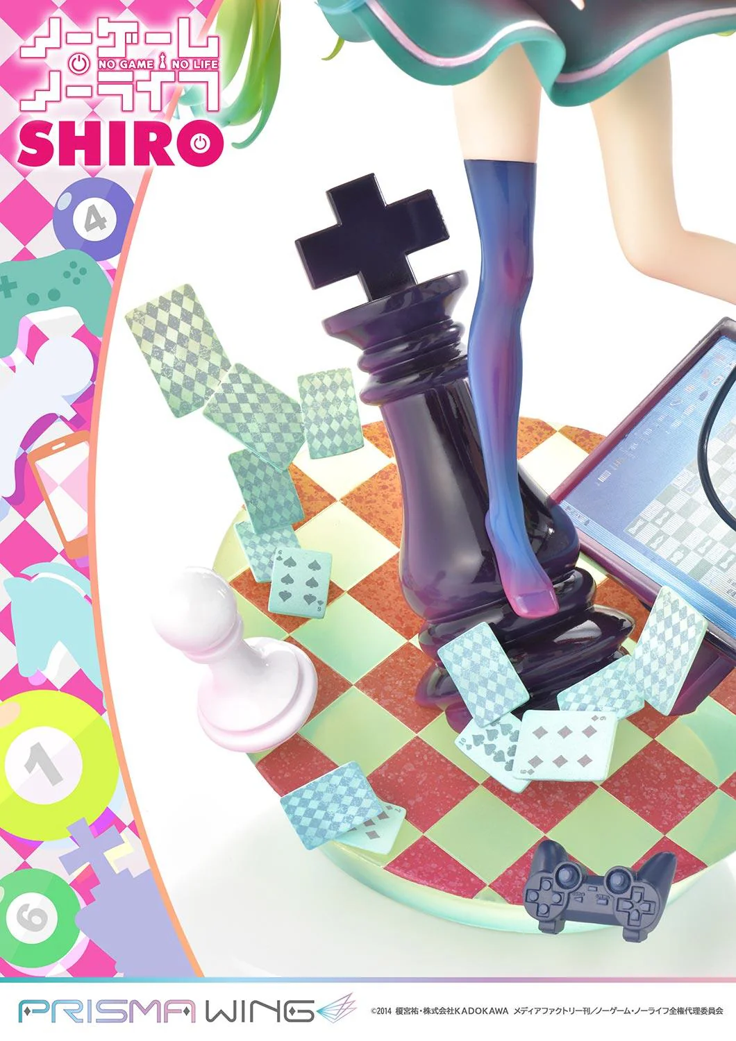PRISMA WING NO GAME NO LIFE Shiro 1/7 Scale Pre-Painted Figure - Image 23