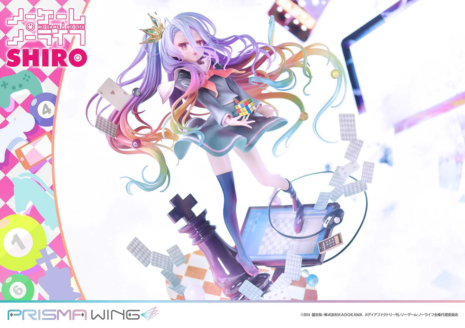 PRISMA WING NO GAME NO LIFE Shiro 1/7 Scale Pre-Painted Figure - Image 25
