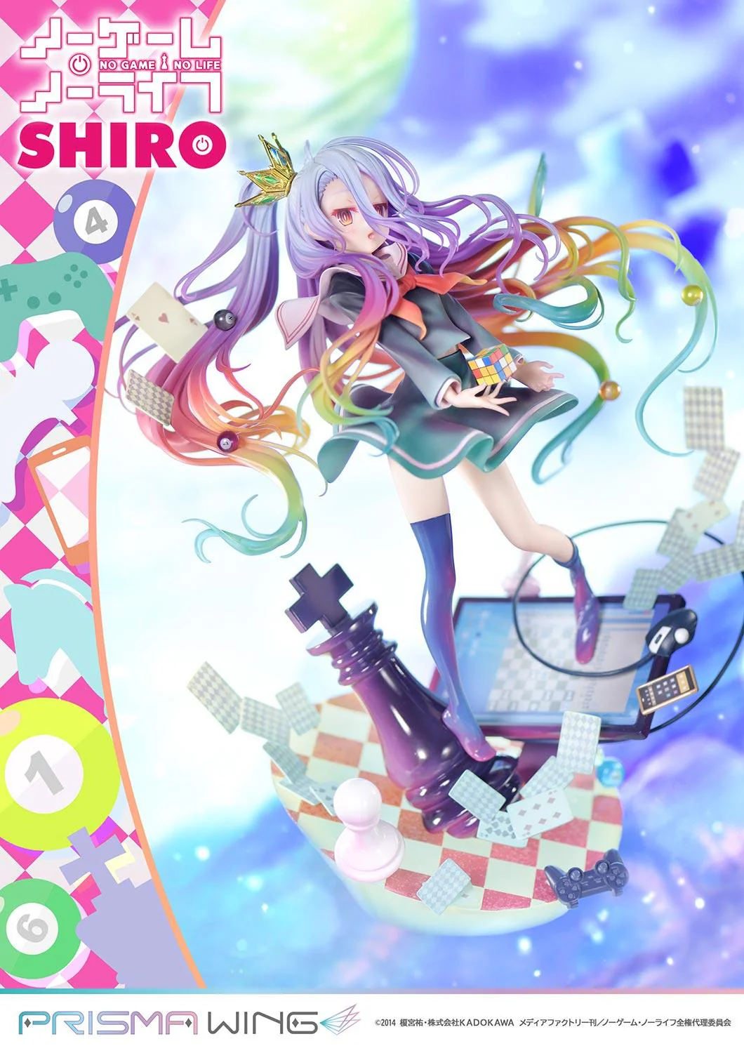 PRISMA WING NO GAME NO LIFE Shiro 1/7 Scale Pre-Painted Figure - Image 27