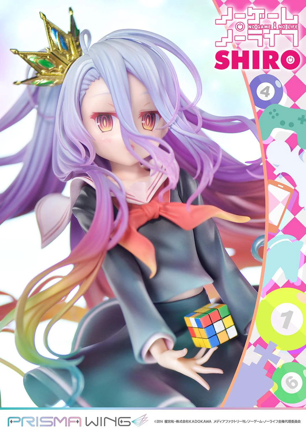 PRISMA WING NO GAME NO LIFE Shiro 1/7 Scale Pre-Painted Figure - Image 28