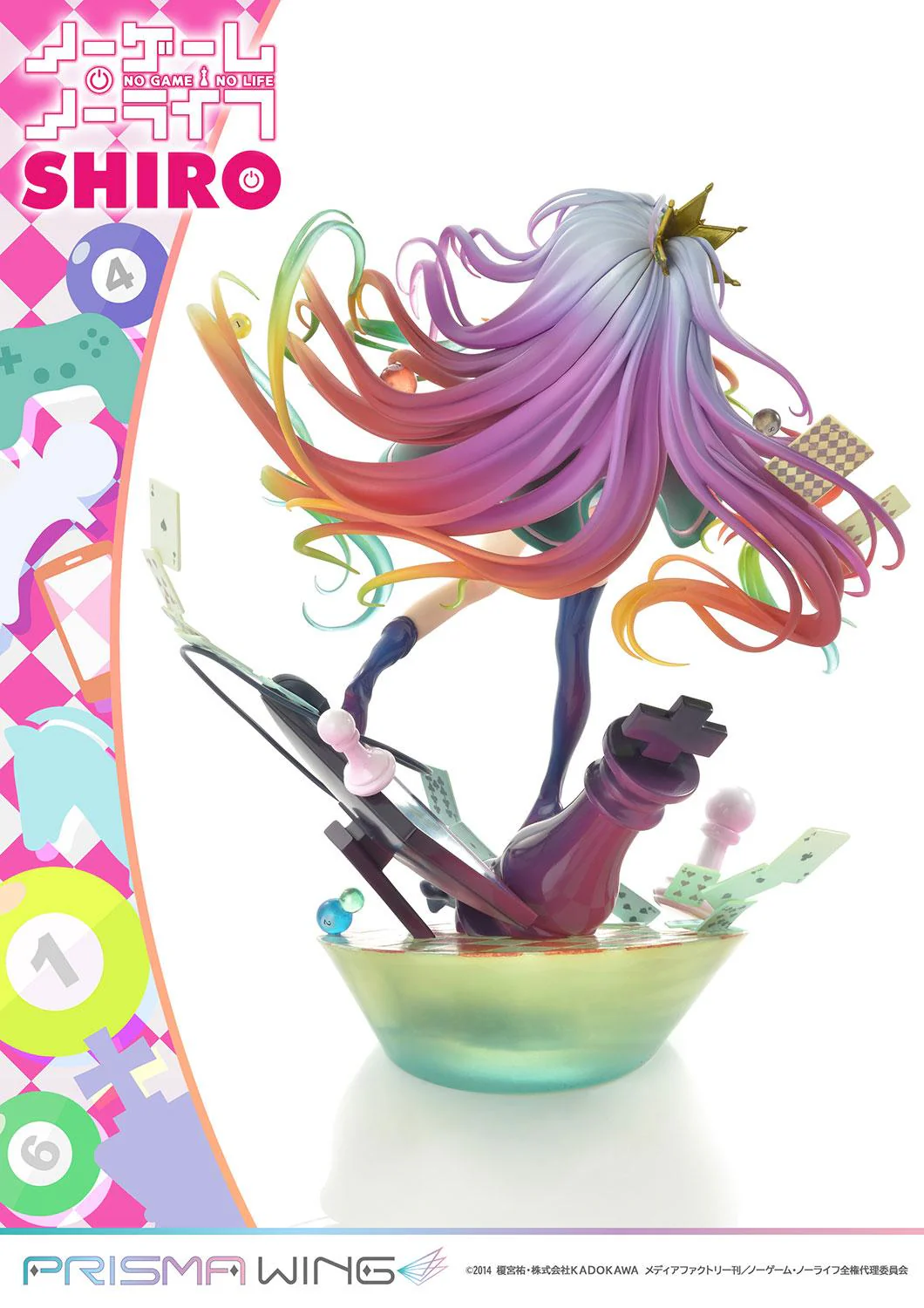 PRISMA WING NO GAME NO LIFE Shiro 1/7 Scale Pre-Painted Figure - Image 30