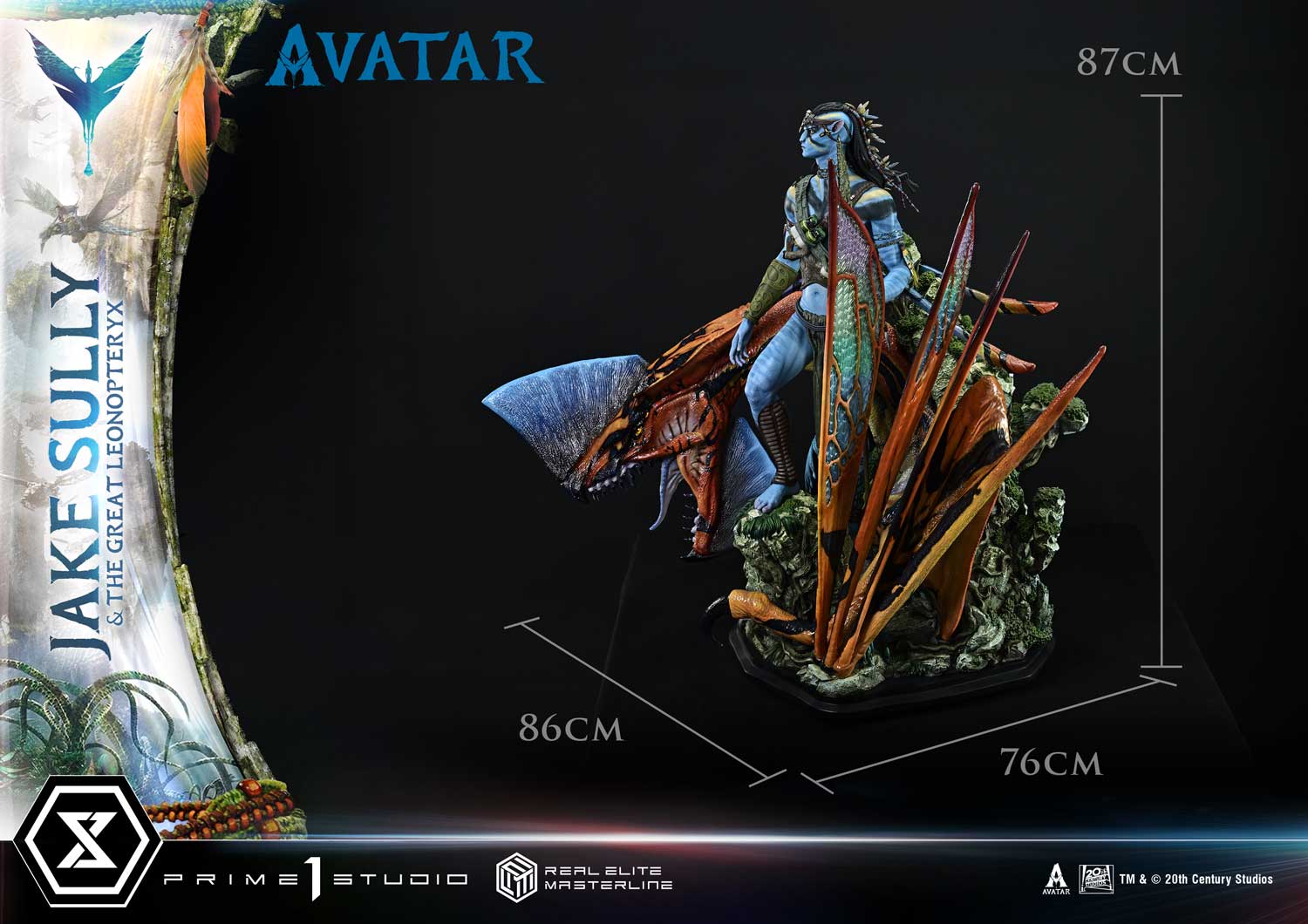 Real Elite Masterline Avatar (Film) Jake Sully & The Great Leonopteryx Avatar Legacy Collection - Image 8