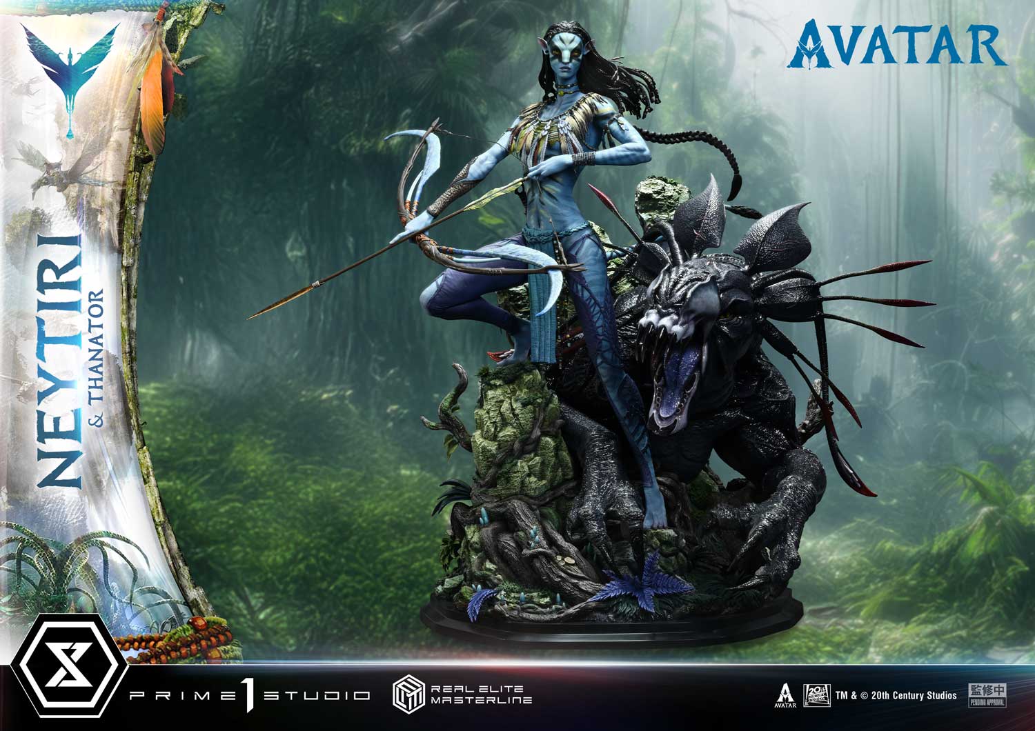 Real Elite Masterline Avatar (Film) Neytiri & Thanator Avatar Legacy Collection DX Bonus Version - Image 29