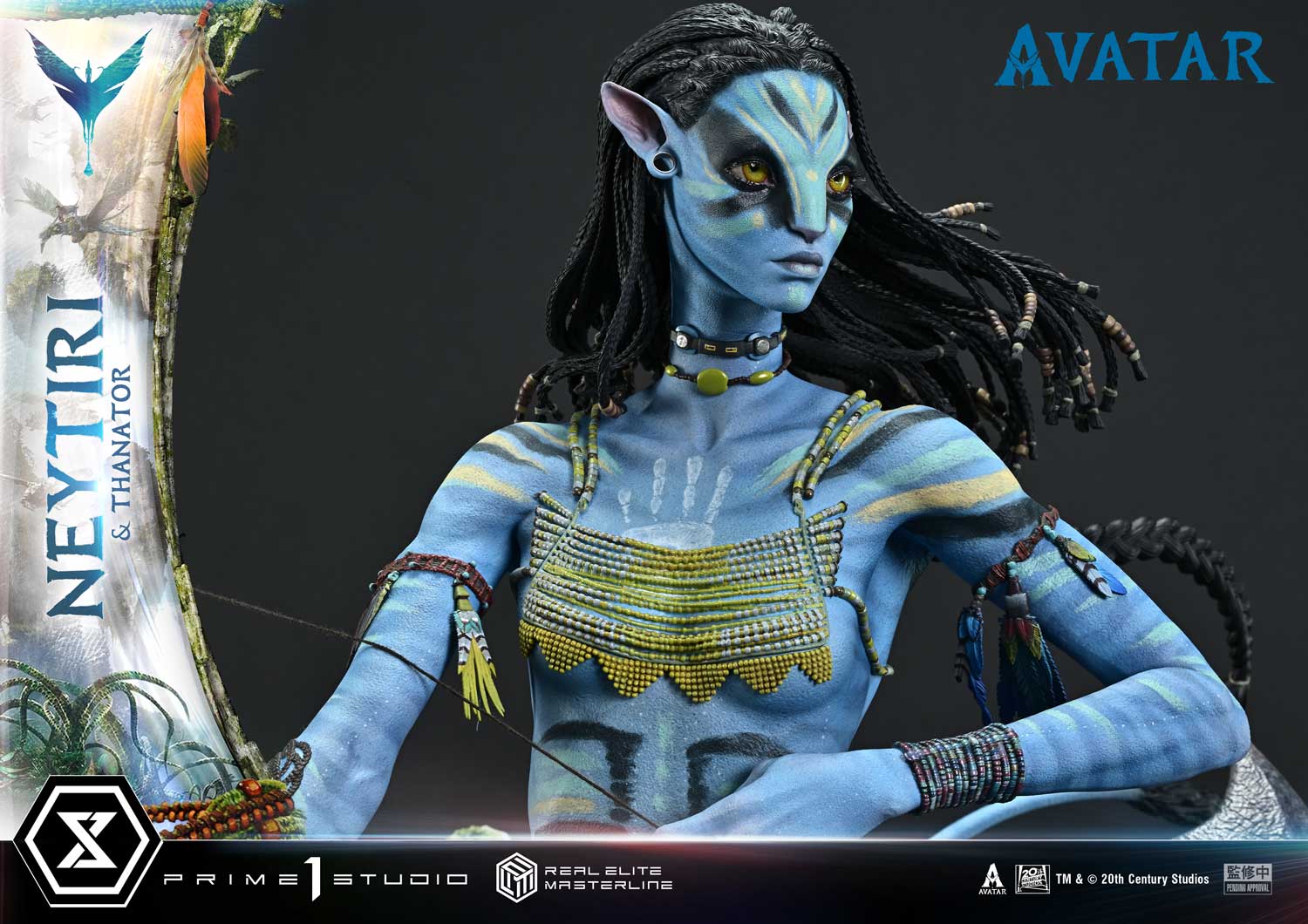 Real Elite Masterline Avatar (Film) Neytiri & Thanator Avatar Legacy Collection DX Bonus Version - Image 8