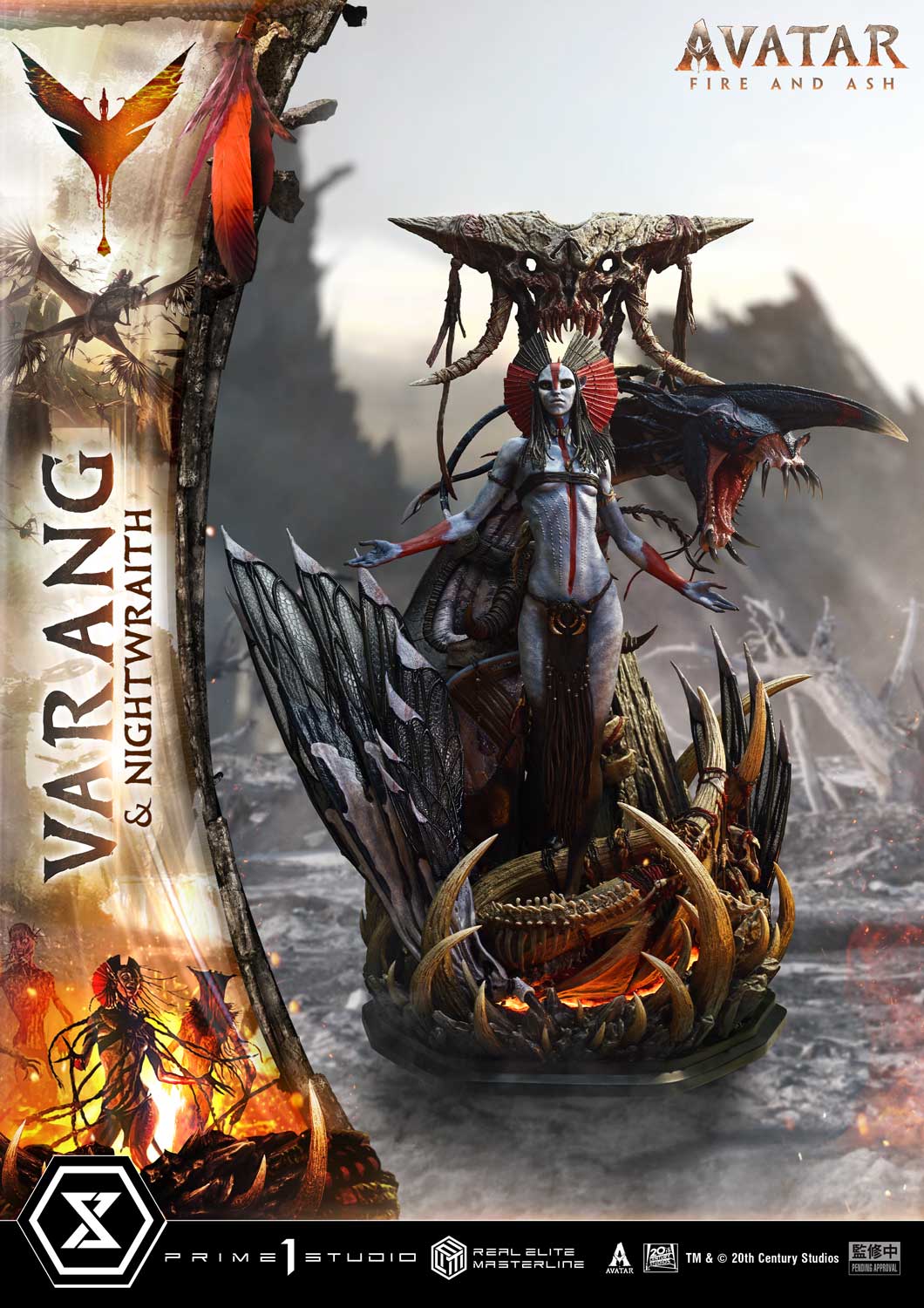 Real Elite Masterline Avatar: Fire and Ash (Film) Varang & Nightwraith Avatar Legacy Collection Bonus Version - Image 4