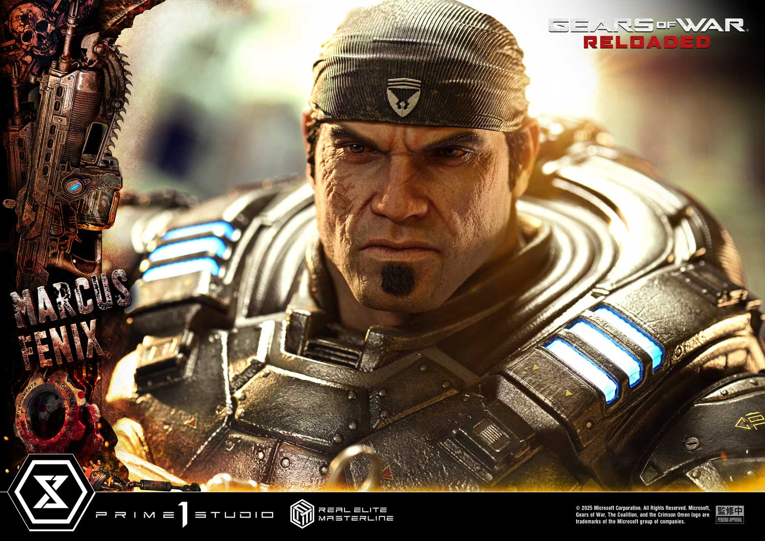 Real Elite Masterline Gears of War: Reloaded Marcus Fenix - Image 5