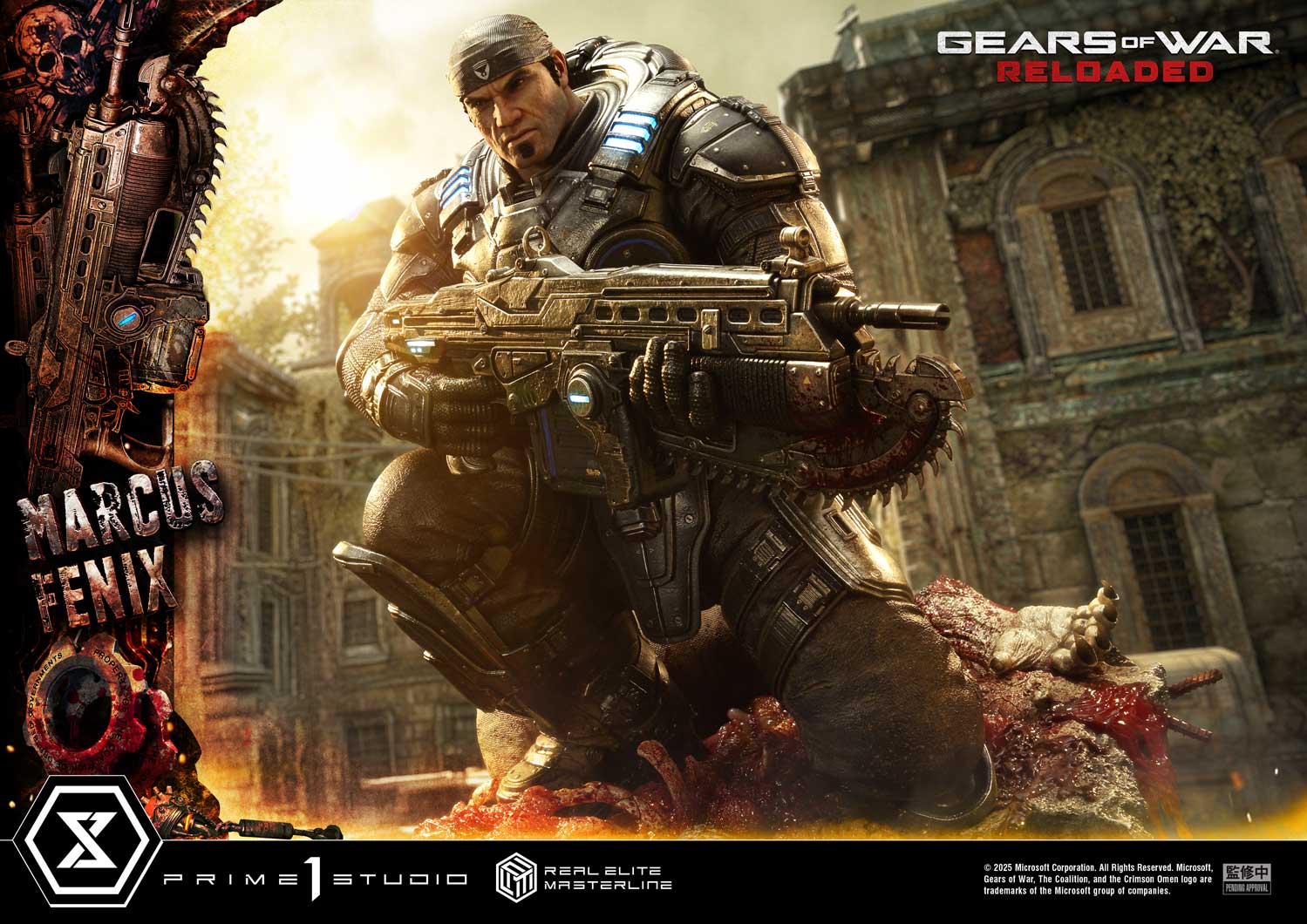 Real Elite Masterline Gears of War: Reloaded Marcus Fenix Ultimate Bonus Version - Image 11