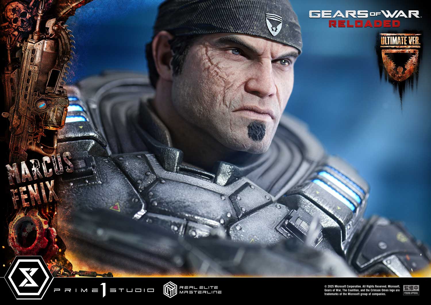 Real Elite Masterline Gears of War: Reloaded Marcus Fenix Ultimate Bonus Version - Image 19