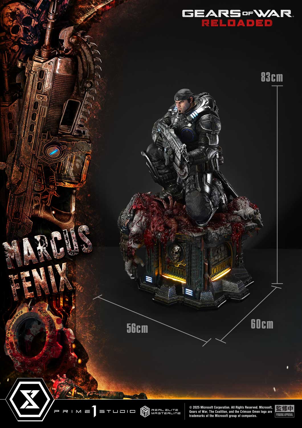 Real Elite Masterline Gears of War: Reloaded Marcus Fenix Ultimate Bonus Version - Image 23