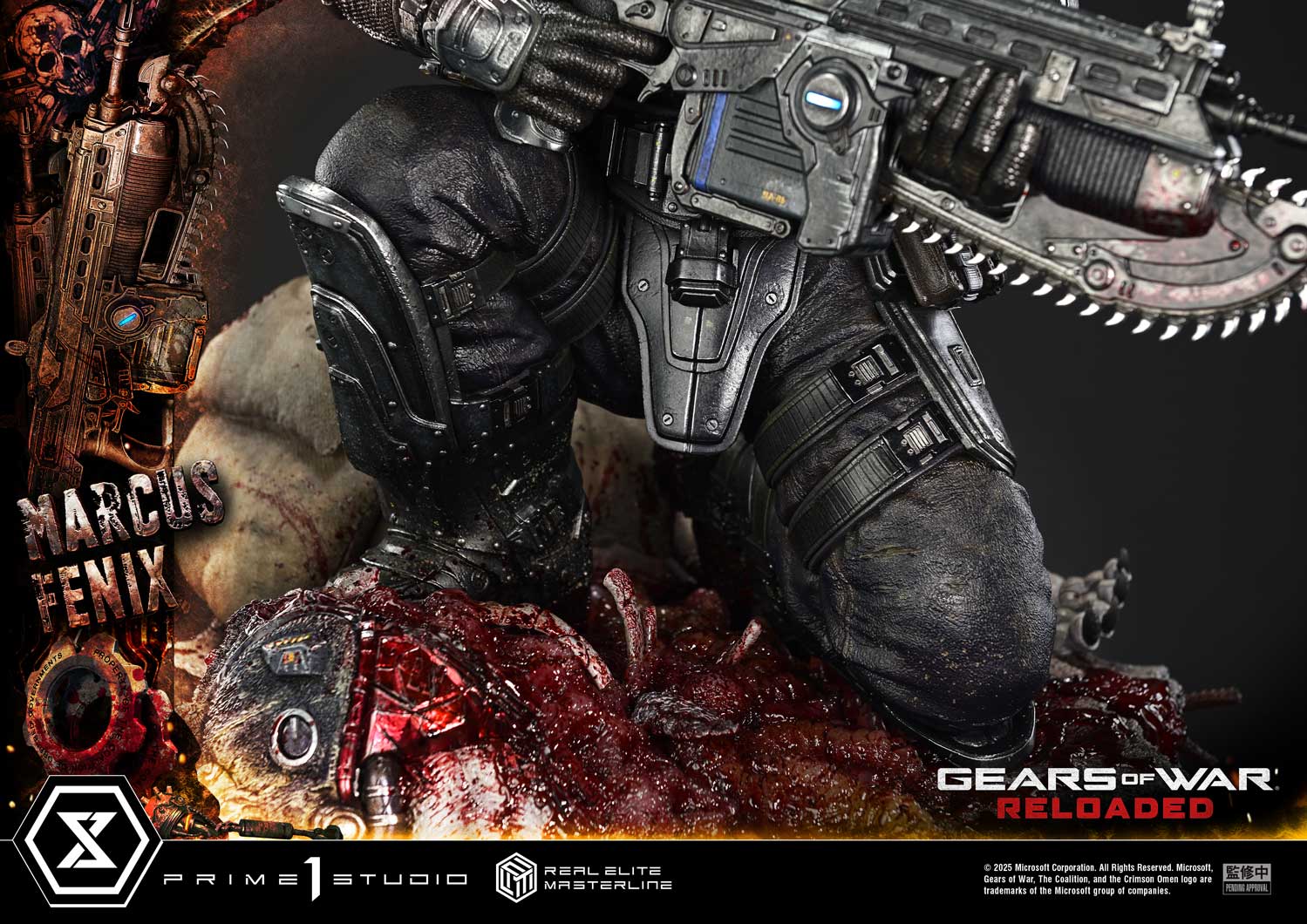 Real Elite Masterline Gears of War: Reloaded Marcus Fenix Ultimate Bonus Version - Image 26