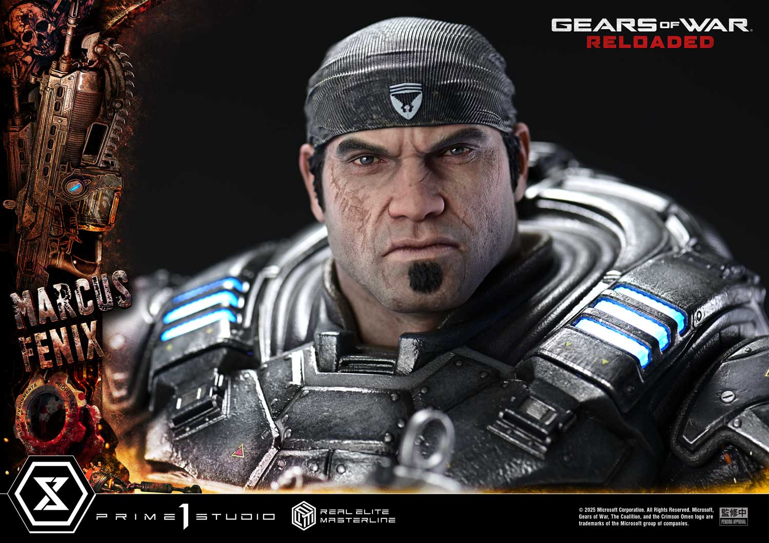 Real Elite Masterline Gears of War: Reloaded Marcus Fenix Ultimate Bonus Version - Image 5