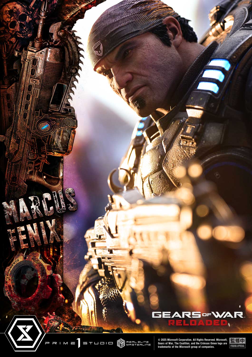 Real Elite Masterline Gears of War: Reloaded Marcus Fenix Ultimate Bonus Version - Image 7