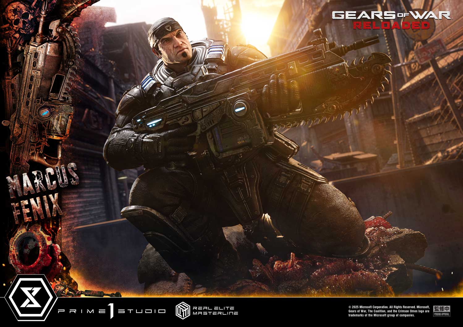 Real Elite Masterline Gears of War: Reloaded Marcus Fenix Ultimate Version - Image 15