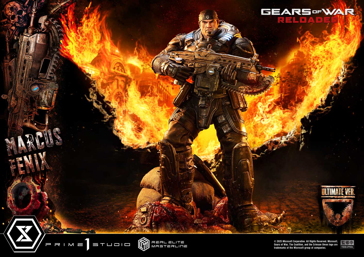 Real Elite Masterline Gears of War: Reloaded Marcus Fenix Ultimate Version - Image 16