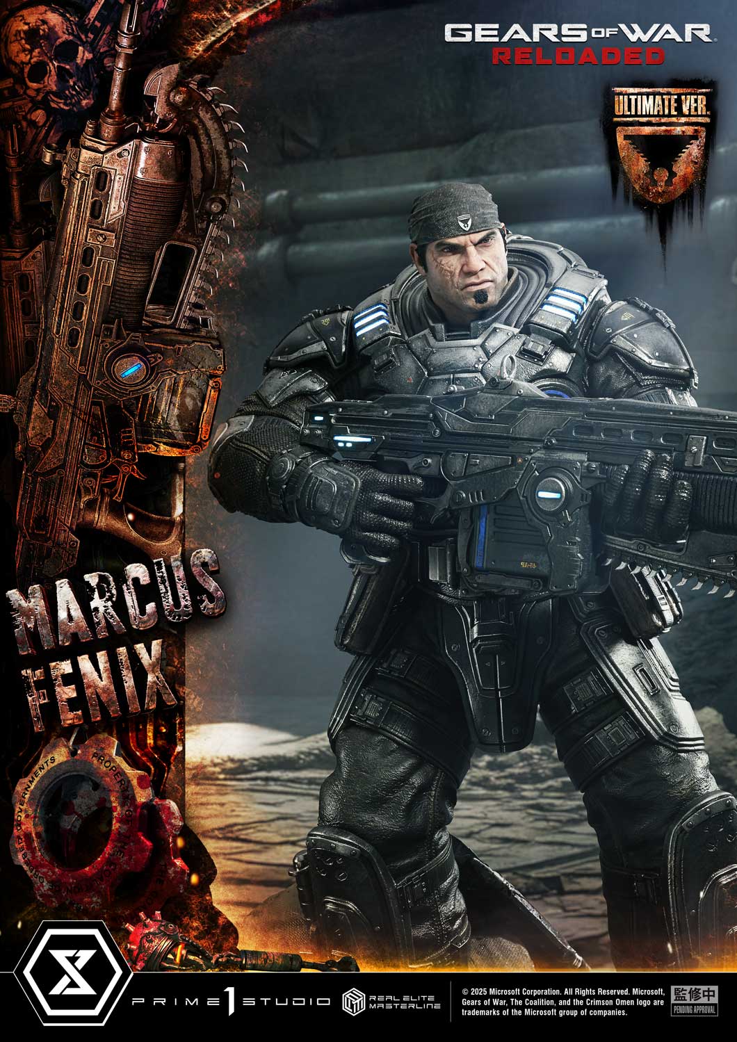 Real Elite Masterline Gears of War: Reloaded Marcus Fenix Ultimate Version - Image 17