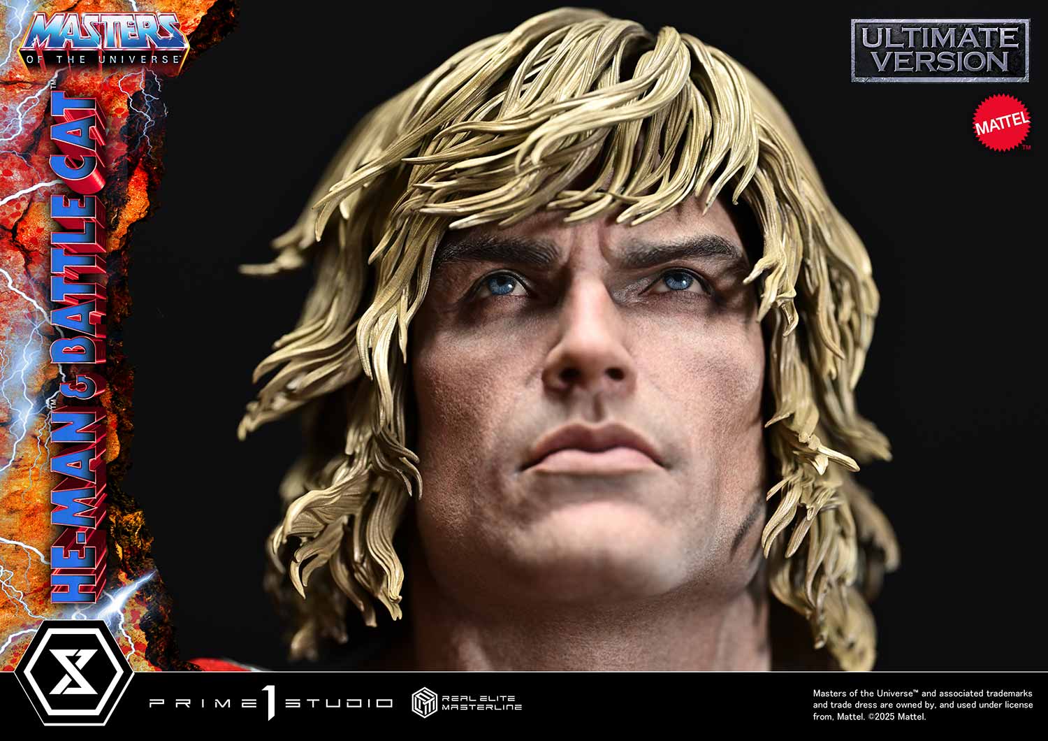 Real Elite Masterline Masters of the Universe He-Man & Battle Cat Ultimate Bonus Version - Image 13