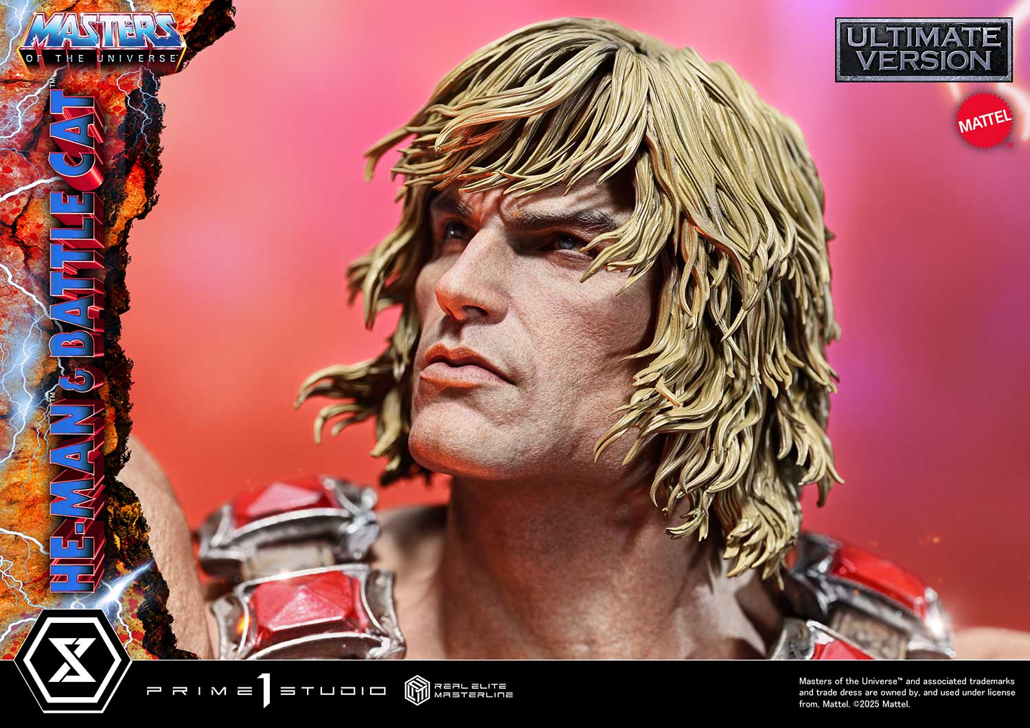 Real Elite Masterline Masters of the Universe He-Man & Battle Cat Ultimate Bonus Version - Image 3