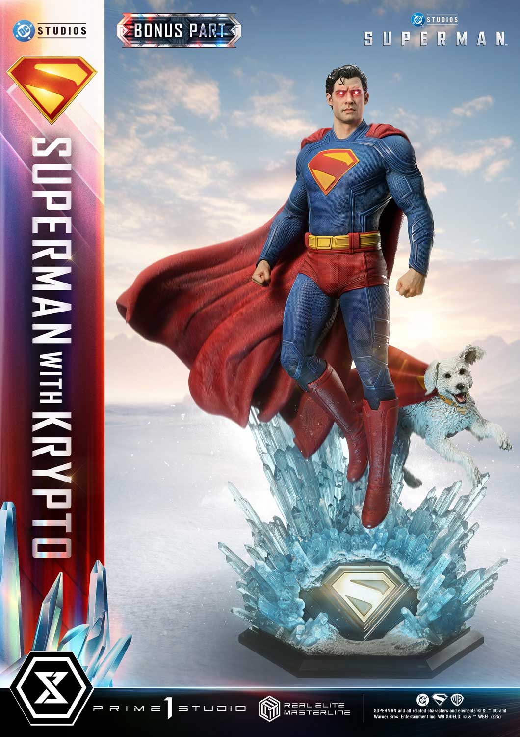 Real Elite Masterline Superman (2025 Film) Superman with Krypto Bonus Version - Image 18