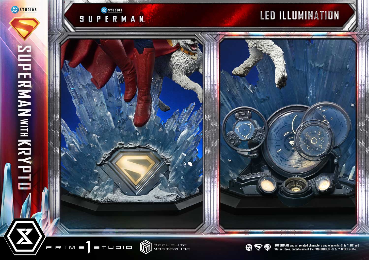 Real Elite Masterline Superman (2025 Film) Superman with Krypto Bonus Version - Image 2