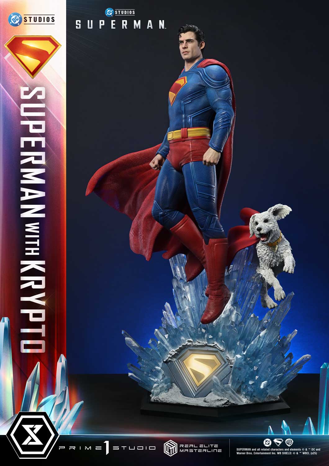 Real Elite Masterline Superman (2025 Film) Superman with Krypto Bonus Version - Image 24