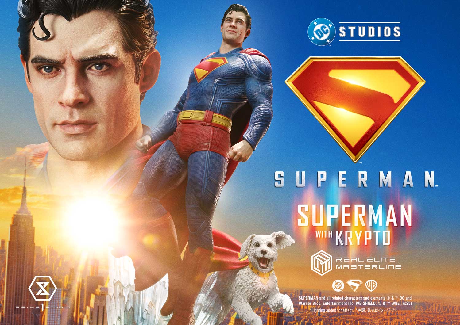 Real Elite Masterline Superman (2025 Film) Superman with Krypto Bonus Version - Image 3