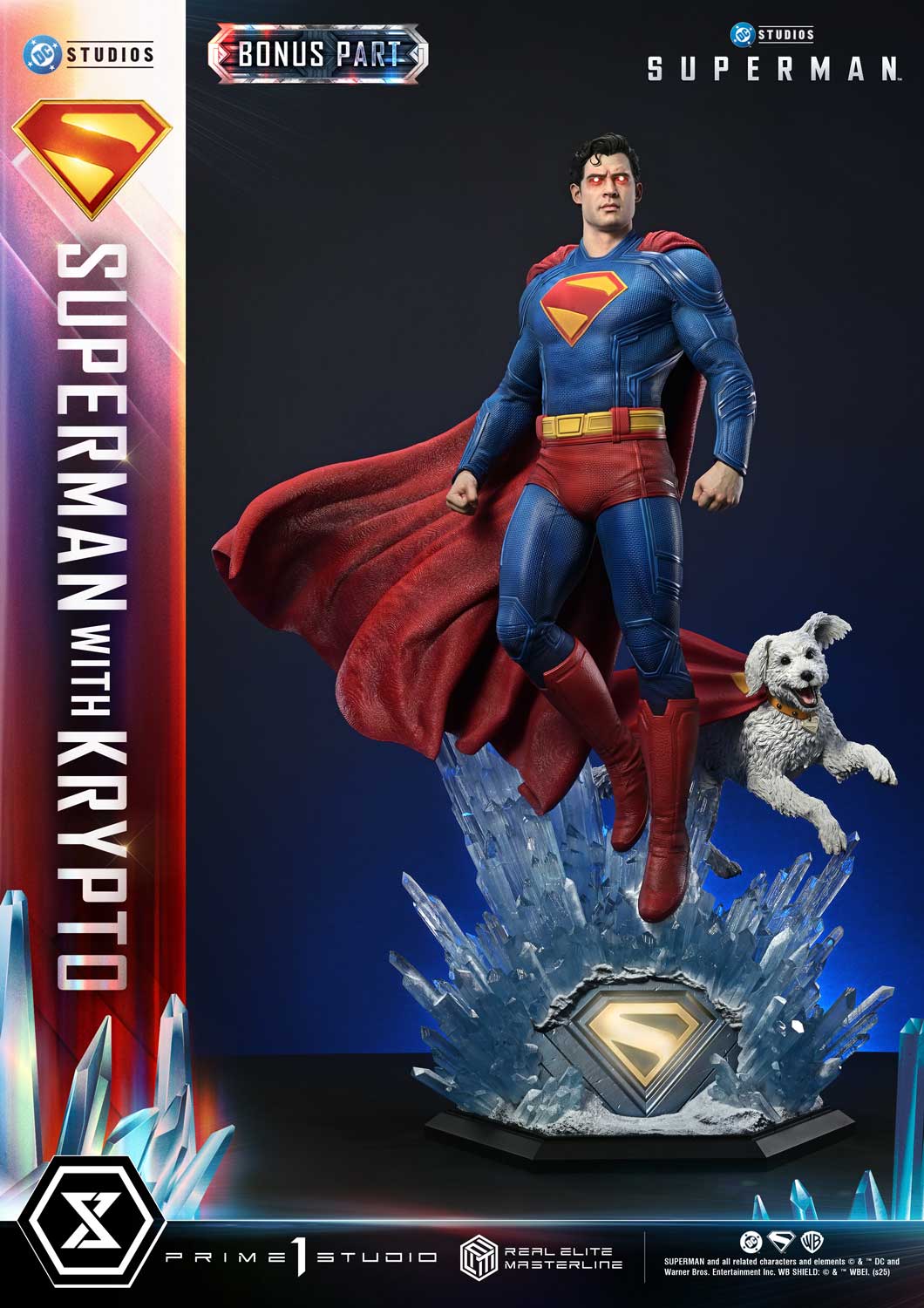 Real Elite Masterline Superman (2025 Film) Superman with Krypto Bonus Version - Image 30